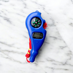 Compact digital finger counter with LED display and finger strap, ideal for prayer, japa, or tasbih counting