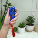 Compact digital finger counter with LED display and finger strap, ideal for prayer, japa, or tasbih counting
