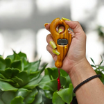 Compact digital finger counter with LED display and finger strap, ideal for prayer, japa, or tasbih counting