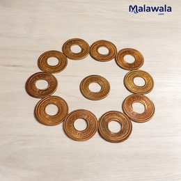 Copper Hole Coin – Set of 7 | For Vastu Remedies, Feng Shui & Wealth Attraction – Malawala