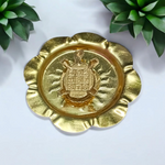 Copper Kachua Yantra With Plate | Wish Fulfilment Kachua | Feng Shui Tortoise | Malawala |
