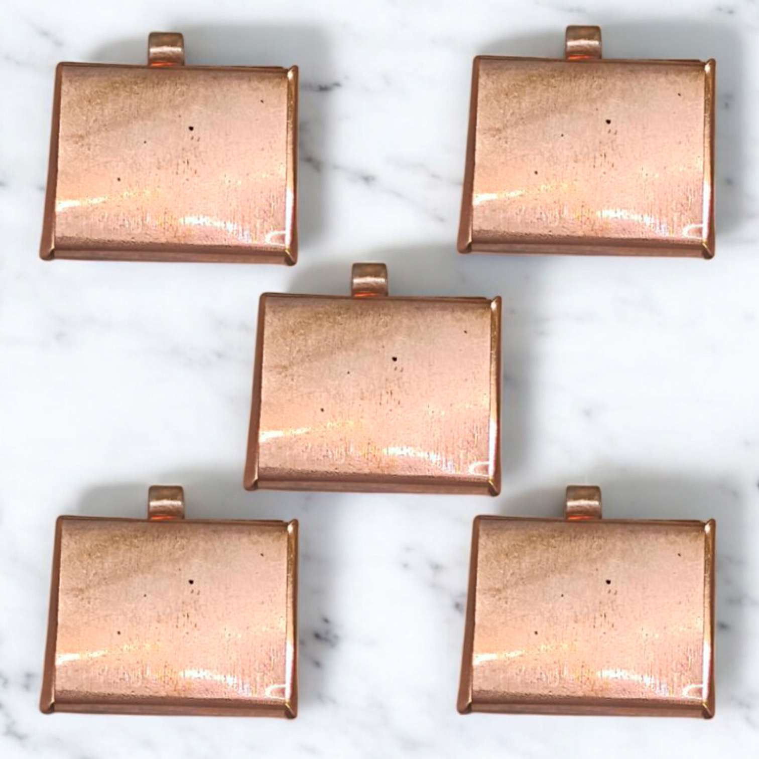Copper Square Taweez with Free Bhojpatra Sheet | Special For Muslim Tantra | Spiritual Amulet Set