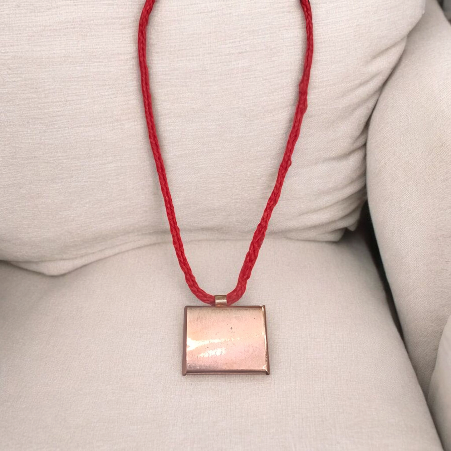 Copper Square Taweez with Free Bhojpatra Sheet | Special For Muslim Tantra | Spiritual Amulet Set