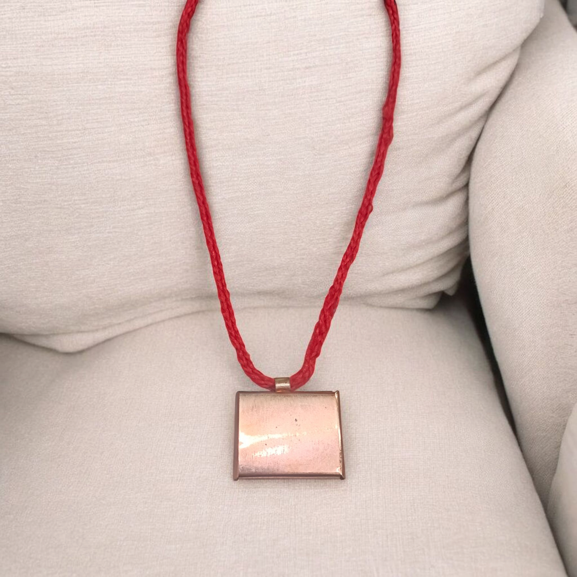 Copper Square Taweez with Free Bhojpatra Sheet | Special For Muslim Tantra | Spiritual Amulet Set