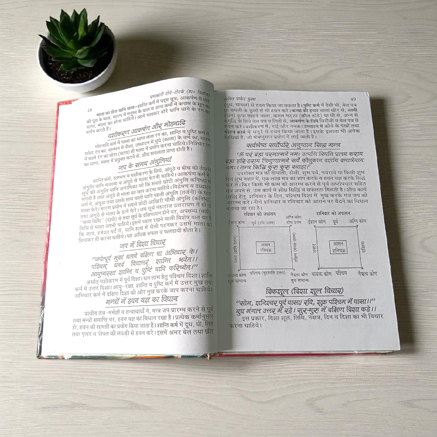 Cover image of Asli Prachin Maha Indrajal Book in Hindi with red and black magic symbols, ancient yantras, and mystic illustrations
