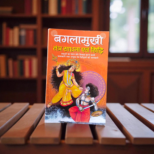 Cover of Bagalamukhi Tantra Sadhna and Siddhi in Hindi Book by MALAWALA – guide for advanced Tantric sadhana and spiritual empowerment