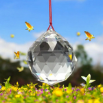 Crystal Balls for Hanging – Set of 2 | Lab Certified for Feng Shui & Decorative Use – Malawala