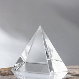 Crystal Pyramid – Sphatik Pyramid | Lab Certified for Healing & Positive Energy – Malawala
