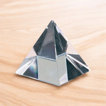 Crystal Pyramid – Sphatik Pyramid | Lab Certified for Healing & Positive Energy – Malawala