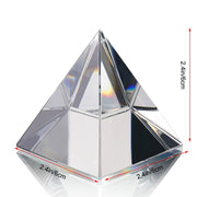 Crystal Pyramid – Sphatik Pyramid | Lab Certified for Healing & Positive Energy – Malawala