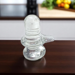 Crystal Shivling – Sphatik Shivling | Lab Certified for Spiritual Energy & Blessings – Malawala