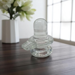 Crystal Shivling – Sphatik Shivling | Lab Certified for Spiritual Energy & Blessings – Malawala