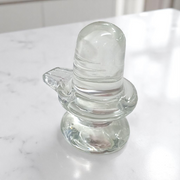 Crystal Shivling – Sphatik Shivling | Lab Certified for Spiritual Energy & Blessings – Malawala