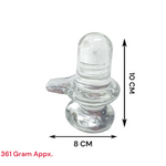 Crystal Shivling – Sphatik Shivling | Lab Certified for Spiritual Energy & Blessings – Malawala