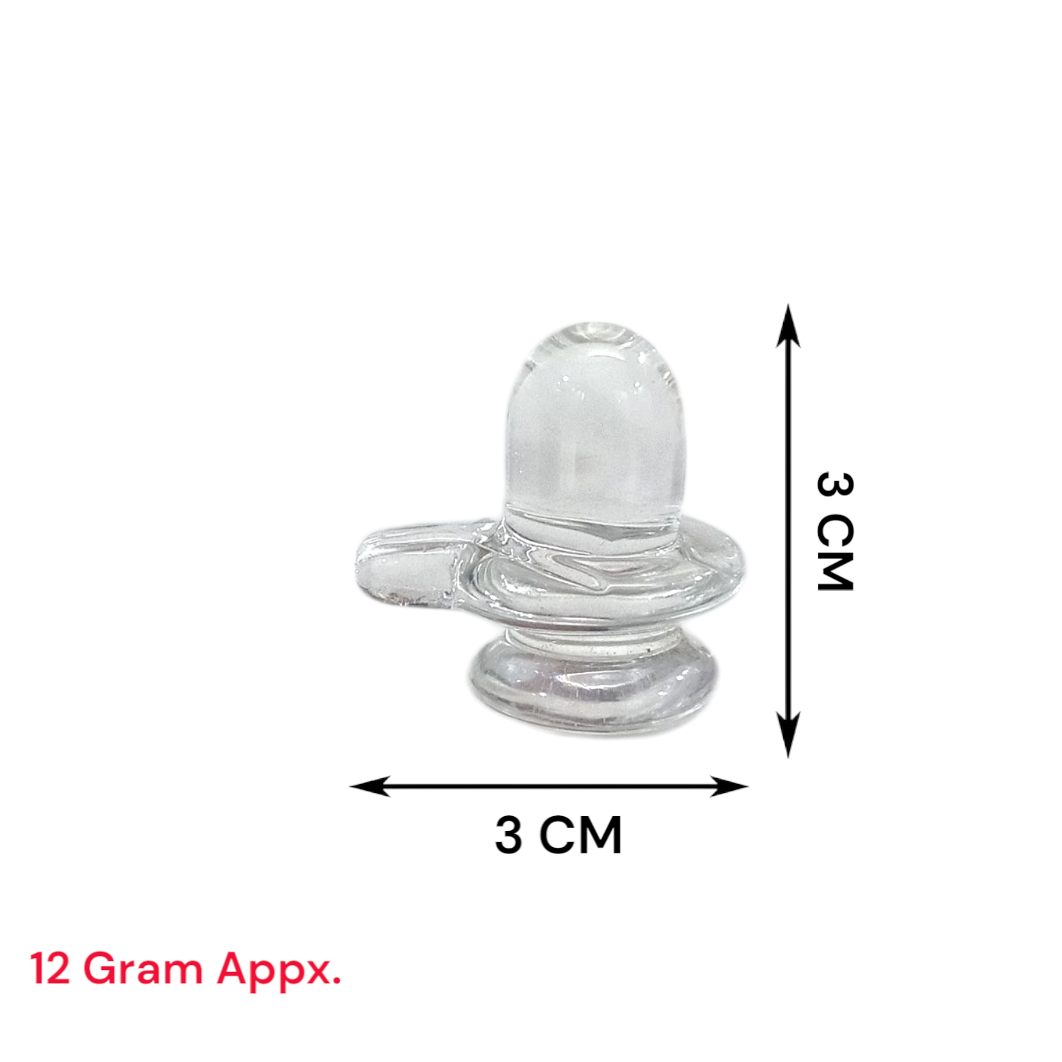Crystal Shivling – Sphatik Shivling | Lab Certified for Spiritual Energy & Blessings – Malawala