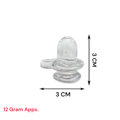 Crystal Shivling – Sphatik Shivling | Lab Certified for Spiritual Energy & Blessings – Malawala