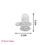 Crystal Shivling – Sphatik Shivling | Lab Certified for Spiritual Energy & Blessings – Malawala