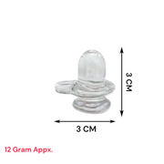 Crystal Shivling – Sphatik Shivling | Lab Certified for Spiritual Energy & Blessings – Malawala