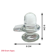 Crystal Shivling – Sphatik Shivling | Lab Certified for Spiritual Energy & Blessings – Malawala