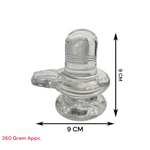 Crystal Shivling – Sphatik Shivling | Lab Certified for Spiritual Energy & Blessings – Malawala