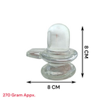 Crystal Shivling – Sphatik Shivling | Lab Certified for Spiritual Energy & Blessings – Malawala