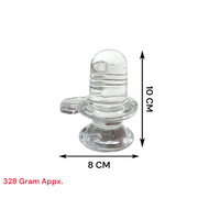 Crystal Shivling – Sphatik Shivling | Lab Certified for Spiritual Energy & Blessings – Malawala