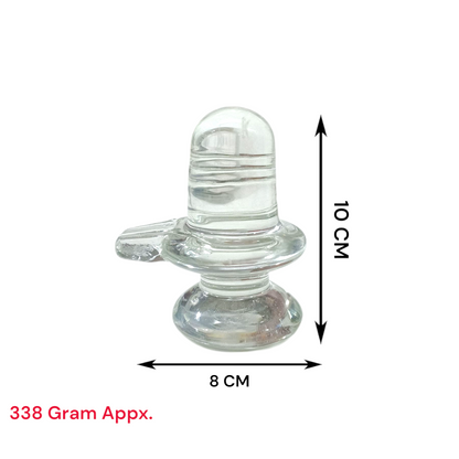 Crystal Shivling – Sphatik Shivling | Lab Certified for Spiritual Energy & Blessings – Malawala