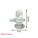 Crystal Shivling – Sphatik Shivling | Lab Certified for Spiritual Energy & Blessings – Malawala
