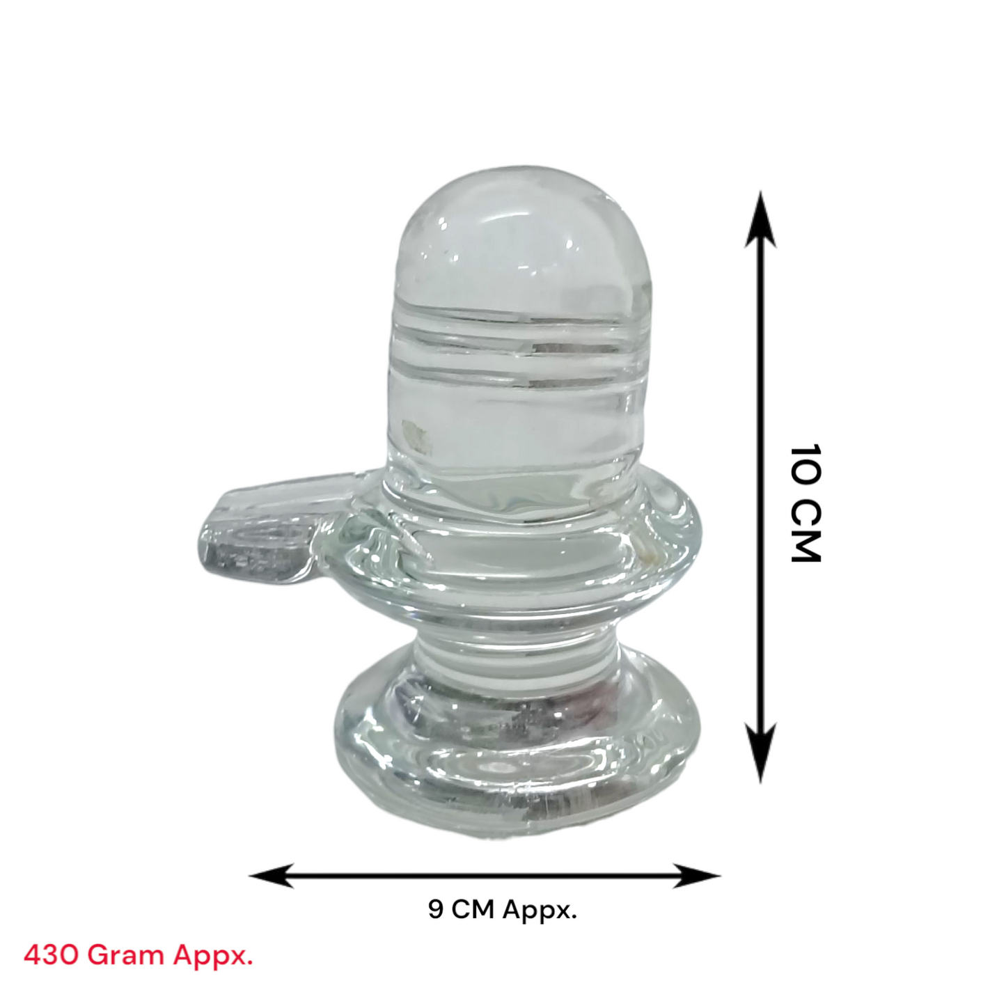 Crystal Shivling – Sphatik Shivling | Lab Certified for Spiritual Energy & Blessings – Malawala