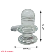 Crystal Shivling – Sphatik Shivling | Lab Certified for Spiritual Energy & Blessings – Malawala