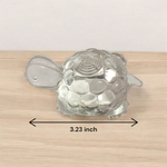 Crystal Shree Yantra on Tortoise – Lab Certified for Prosperity & Positive Energy – Malawala