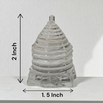 Crystal Shri Yantra – Sphatik Meru Yantra | Lab Certified for Prosperity & Spiritual Growth – Malawala