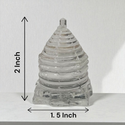 Crystal Shri Yantra – Sphatik Meru Yantra | Lab Certified for Prosperity & Spiritual Growth – Malawala