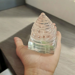 Crystal Shri Yantra – Sphatik Meru Yantra | Lab Certified for Prosperity & Spiritual Growth – Malawala