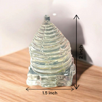 Crystal Shri Yantra – Sphatik Meru Yantra | Lab Certified for Prosperity & Spiritual Growth – Malawala
