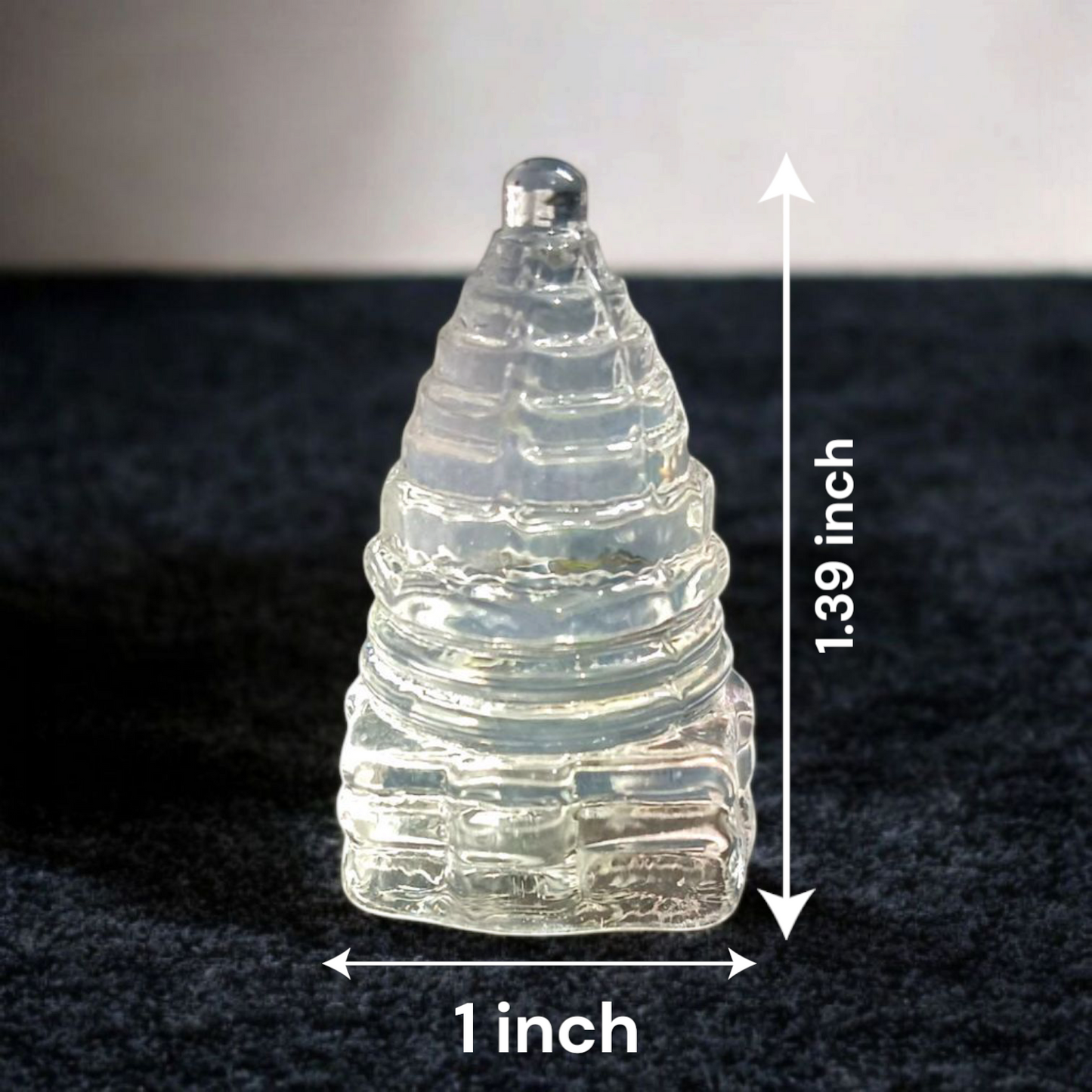 Crystal Shri Yantra – Sphatik Meru Yantra | Lab Certified for Prosperity & Spiritual Growth – Malawala