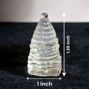 Crystal Shri Yantra – Sphatik Meru Yantra | Lab Certified for Prosperity & Spiritual Growth – Malawala