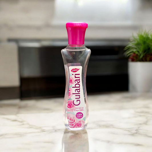 Dabur Gulabari Premium Rose Water – 120ML | For All Skin Types, Natural Face Toner & Refreshing Hydration – Malawala