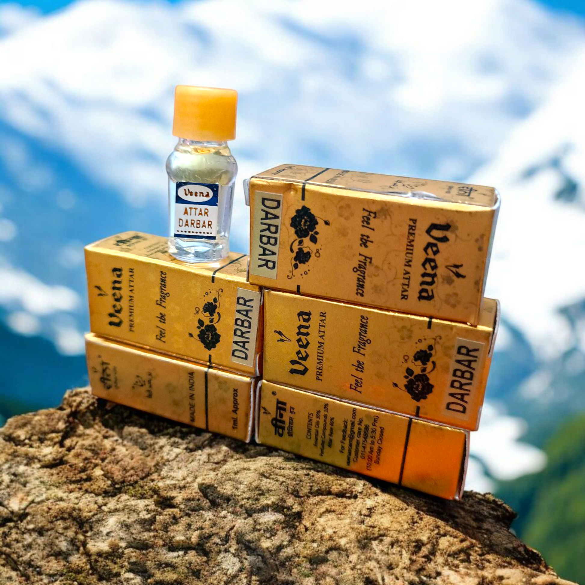 Darbar Attar | 2ML | Premium Perfume Attar by Veena | Feel The Fragrance of Royal Heritage – Malawala