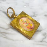 Durga Beesa Locket with Gold Plated Chain - Divine Maa Durga Pendant for Protection & Strength