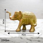 Elephant Statue | For Office in Brass | Malawala