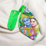 Gaumukhi Bag | Radha Krishna Printed | For Mantra Jaap | Malawala