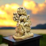 Gayatri Mata | Brass Murti | For Worship | Malawala