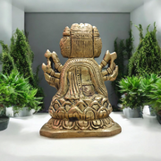 Gayatri Mata | Brass Murti | For Worship | Malawala