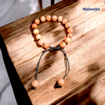 Gomed Bracelet - Natural Hessonite Garnet for Health & Protection with Lab Certificate - Malawala