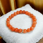 Gomed Bracelet - Natural Hessonite Garnet for Health & Protection with Lab Certificate - Malawala