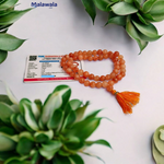 Gomed Mala - Natural Hessonite Garnet for Health & Protection with Lab Certificate - Malawala