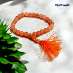 Gomed Mala - Natural Hessonite Garnet for Health & Protection with Lab Certificate - Malawala