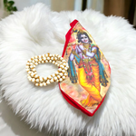 Gomukhi Bag | Krishna Ji Cotton Japa Mala Bag | Malawal