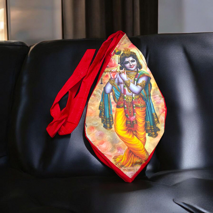 Gomukhi Bag | Krishna Ji Cotton Japa Mala Bag | Malawal